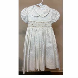 Edge hill 3T smocking dress with tags